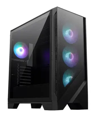 Carcasa MSI MAG FORGE 320R AIRFLOW, Fara sursa, Middle Tower, ATX (Negru)