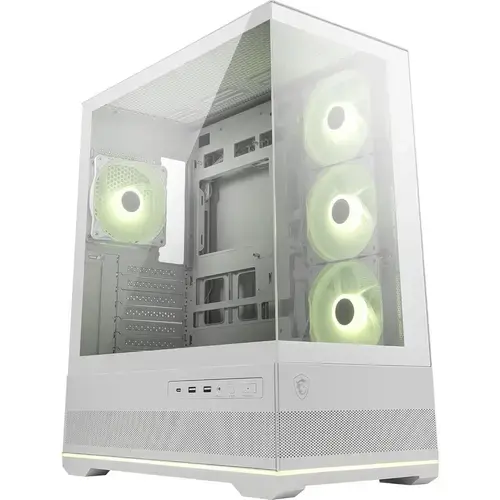Carcasa MSI MAG PANO 110R PZ, Mid Tower, ATX, Alb