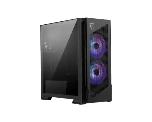 Carcasa MSI MPG Velox 300R Airflow PZ, Middle Tower, Tempered Glass (Negru)