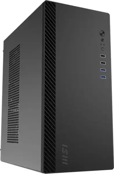 Carcasa MSI PRO SHIELD M100P, Mini Tower, Fara sursa, 2x USB 2.0/2x USB 3.0 (Negru)
