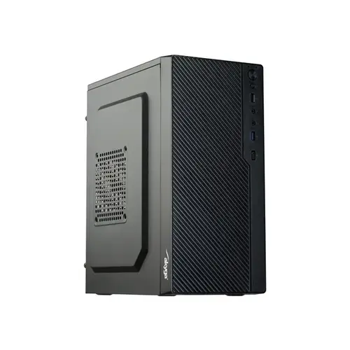 Carcasa PC Akyga AK36BK mATX, Middle Tower, Fara sursa de alimentare, 1xUSB 3.0, Negru