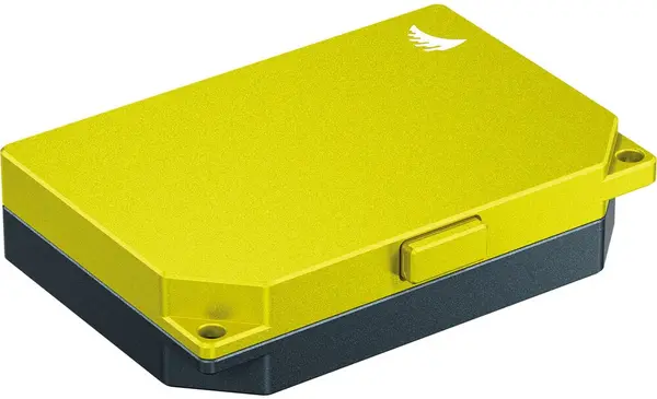 Carcasă pentru carduri Angelbird - Media Tank SD, galben /negru