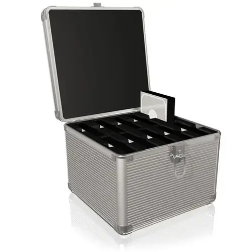 Carcasa pentru transport HDD, ICY BOX IB-AC628, 10x3,5/2,5inch (Argintiu)