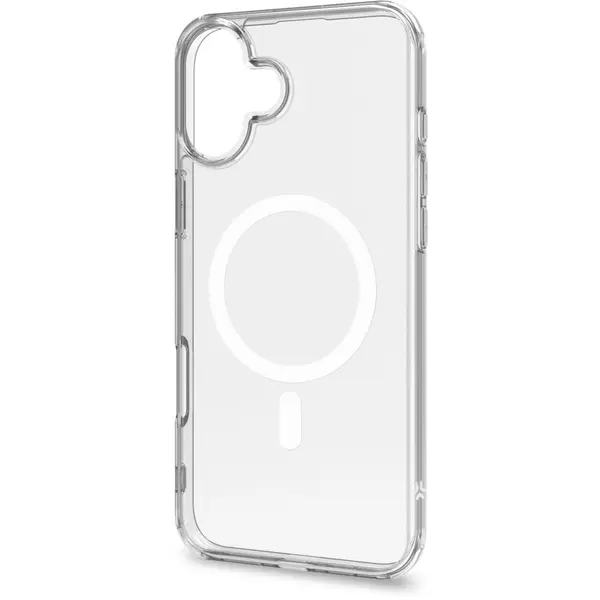 Carcasa protectie Celly Silicon pentru iPhone 16 Plus MagSafe, Transparent