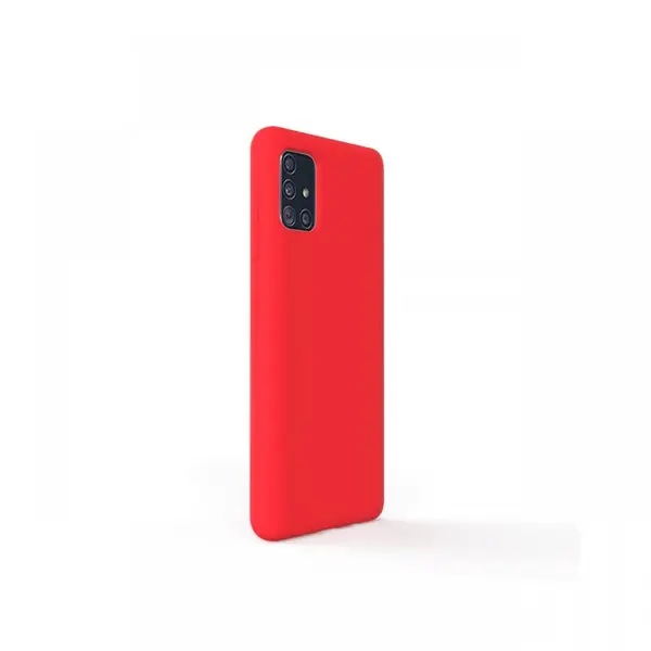Carcasa Samsung Galaxy A51 4G Lemontti Liquid Silicon Red