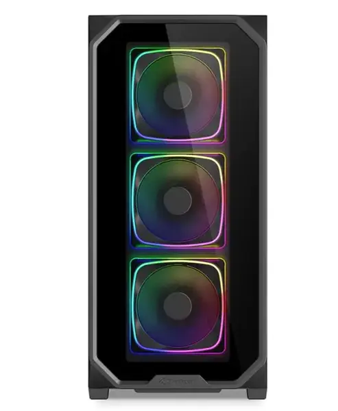 Carcasa Sharkoon AK5G RGB, ATX, fara sursa (Negru)
