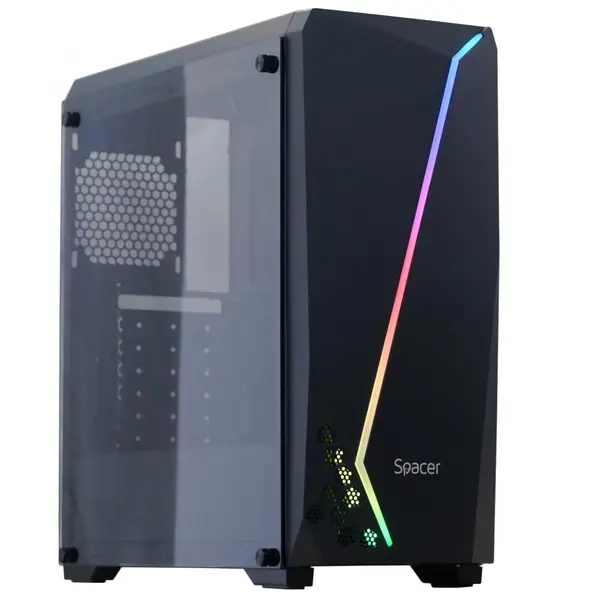 Carcasa Spacer Flash, ATX, MidTower Carcasa Spacer Flash, ATX, MidTower