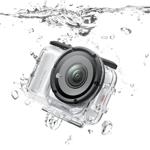 Carcasa subacvatica Insta360 CINSBBES, Compatibil cu GO Ultra