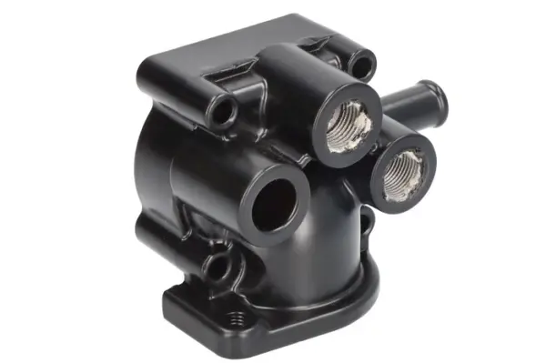 Carcasa termostat potrivit PERKINS, CASE IH 28, 31, 35; GEHL 245; JCB 208S, 8025 ZTS, 8030 ZTS, 8032 ZTS, 8035 ZTS, 8052, 8060, 8080