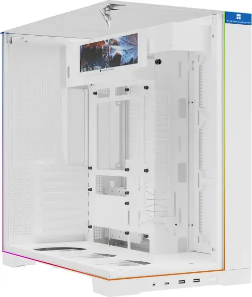 Carcasa Thermalright A70 VISION ARGB, ATX, Vedere ultra-panoramica 270, Sticla securizata, Ecran LCD 9.16inch (Alb)