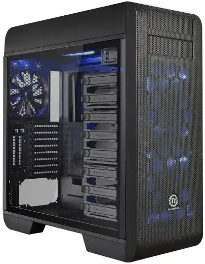 Carcasa Thermaltake Core V71 Black Tempered Glass Edition (Negru)