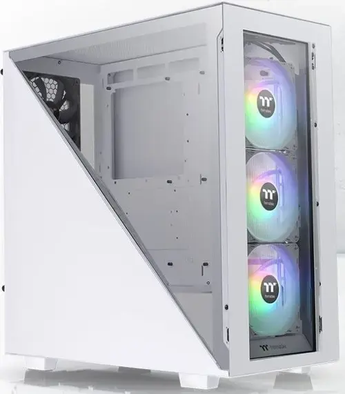 Carcasa Thermaltake Divider 300 TG Snow ARGB, Mid Tower, Sticla securizata (Alb)
