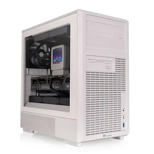 Carcasa Thermaltake Retro 260 TG, Micro Tower, M-ATX, SPCC, Sticla Securizata (Bej)