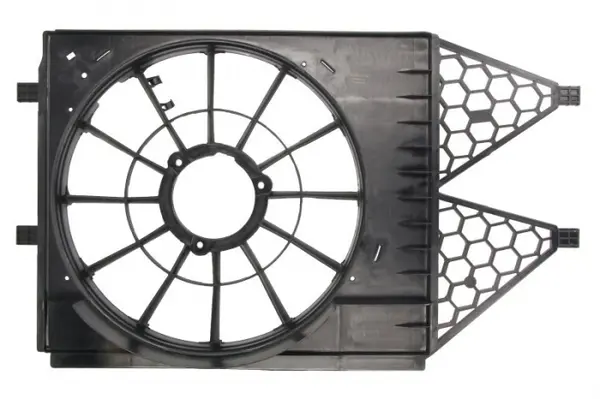 Carcasa ventilator radiator potrivit SEAT IBIZA IV, IBIZA IV SC, IBIZA IV ST; SKODA FABIA II, ROOMSTER; VW POLO IV, POLO V 1.2-1.9D 09.02-