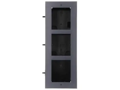 Carcasa videointerfon 3 module, montaj ingropat Hikvision DS-KD-ACF3