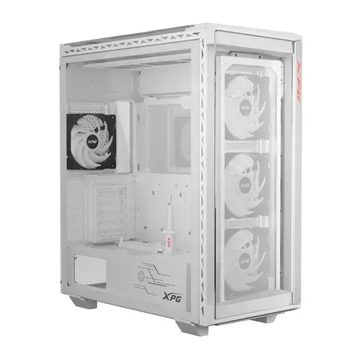 Carcasa XPG Battlecruiser II, Middle Tower, E-ATX, Alb