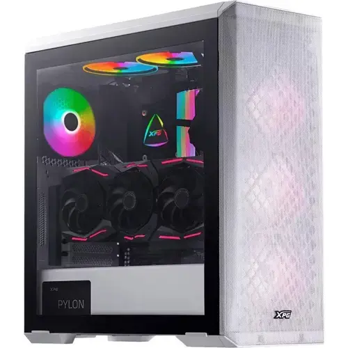 Carcasa XPG Defender, Full Tower, tempered glass (Alb)