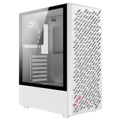 Carcasa XPG Valor Air, Middle Tower, tempered glass (Alb)