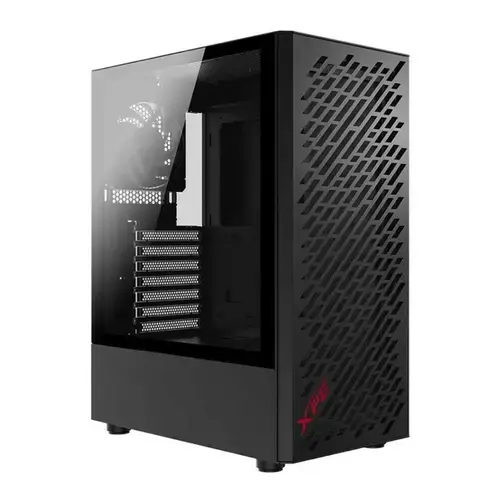 Carcasa XPG Valor Air, Middle Tower, tempered glass (Negru)