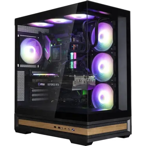 Carcasa Zalman P40 NAMU, Middle Tower, Fara sursa (Negru)