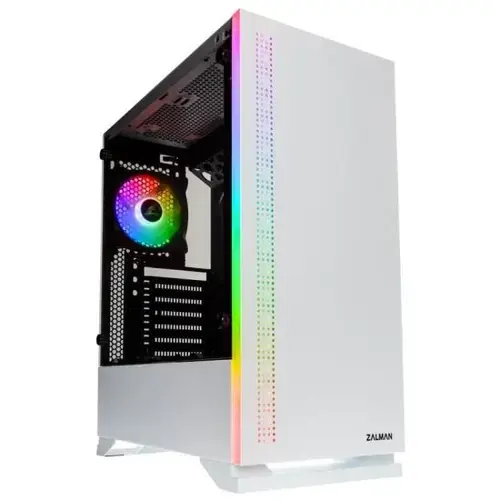 Carcasa Zalman S5, MiddleTower (Alb)