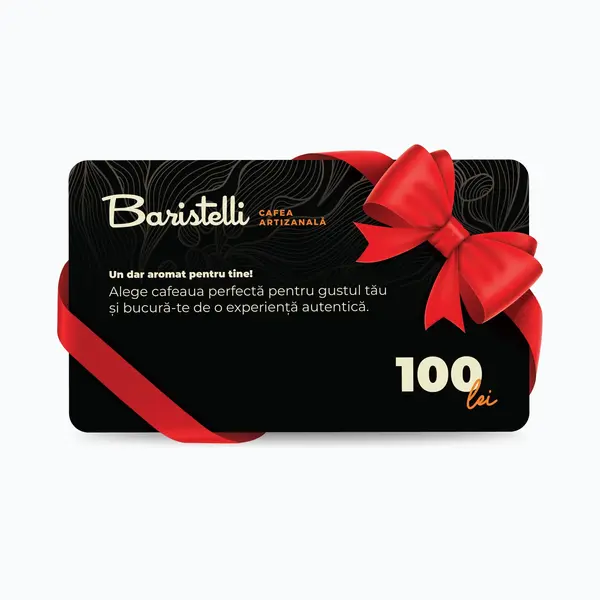 Card cadou - Cafea de specialitate - 100 lei