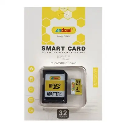 Card de memorie Andowl Q TF32 MicroSDHC 32GB cu adaptor