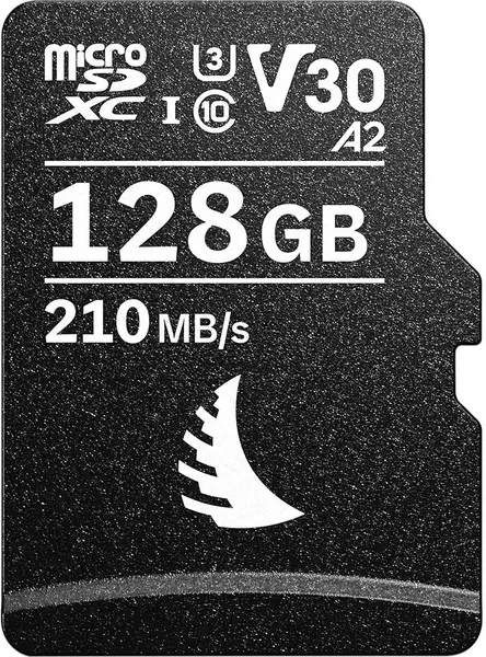 Card de memorie Angelbird - AV PRO microSD, 128GB, V30 MK2, negru