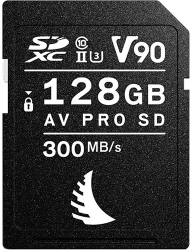 Card de memorie Angelbird - AV PRO MK2 V90, 128GB, SDXC, C10
