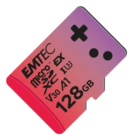 Card de memorie Emtec ECMSDM128GEXG, 128GB MicroSDXC, UHS-I U3, V30, A1