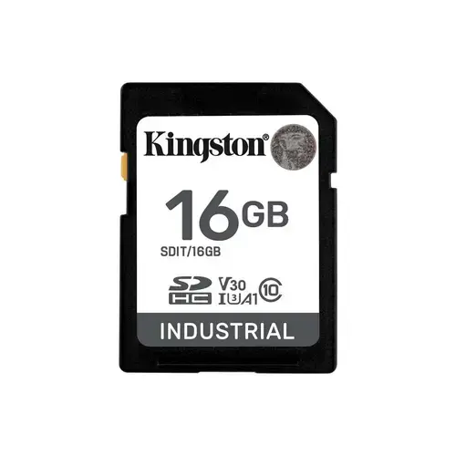 Card de memorie, Kingston, 16GB, SDHC, Clasa Industriala 10, U3, V30, A1