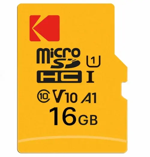Card de memorie Kodak Premium Performance, 16GB, Clasa 10, microSDHC, adaptor