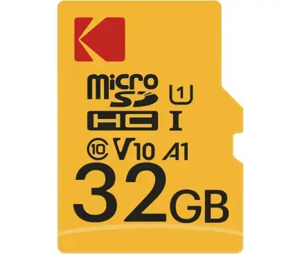 Card de memorie Kodak Premium Performance, 32GB, Clasa 10, microSDHC, adaptor