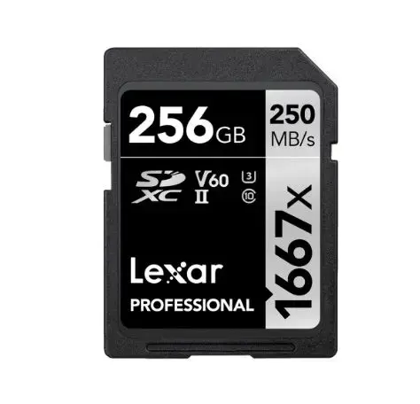 Card de Memorie Lexar Professional 1667x, SDXC, 256GB, Clasa 10, UHS-II