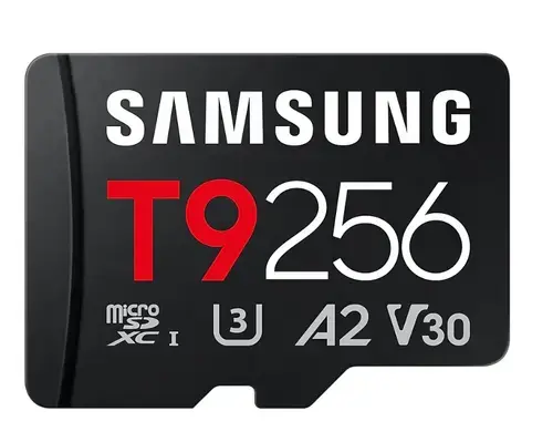Card de memorie SAMSUNG T9 MB-MH256T/WW, 256GB, microSDXC, UHS-I U3, A2, V30