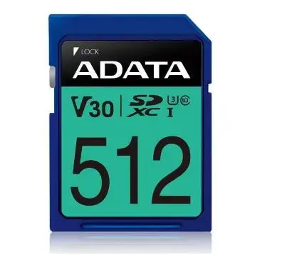 Card memorie ADATA Premier Pro 512GB, SDXC, UHS-I, Class 10