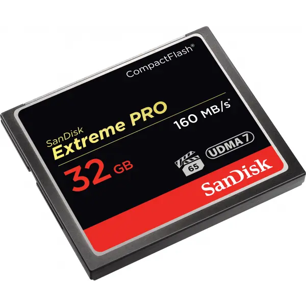 Card Memorie CompactFlash SanDisk Extreme Pro, 32Gb, UDMA 7 SDCFXPS-032G-X46