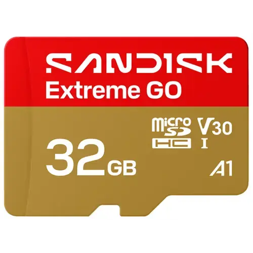 Card Memorie microSDHC SanDisk Extreme GO Android A1, 32Gb, Clasa 10 / UHS-1 U1