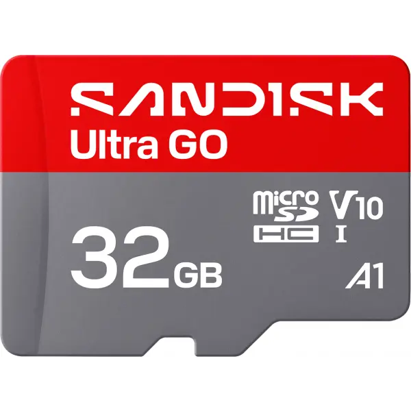 Card Memorie microSDHC SanDisk Ultra GO Android A1, 32Gb, Clasa 10 / UHS-1 U1 SDSQUGN-032G-GN6MN
