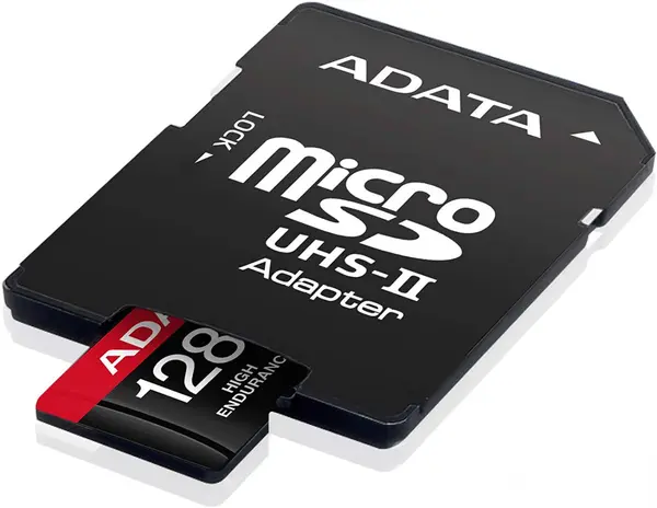 Card memorie microSDXC 128 GB, citire 100 MB/s, scriere 80 MB/s, Adata AUSDX128GUI3V30SHA2-RA1