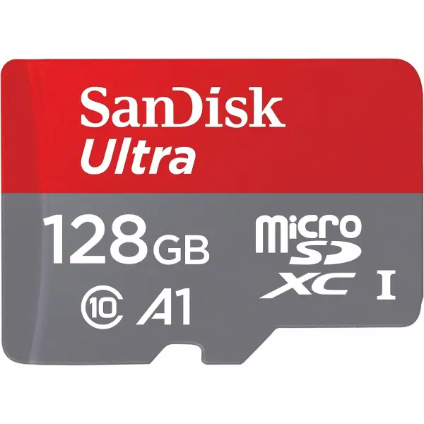 Card Memorie microSDXC SanDisk Ultra Android A1, 128Gb, Clasa 10 / UHS-1 U1 SDSQUAB-128G-GN6MN