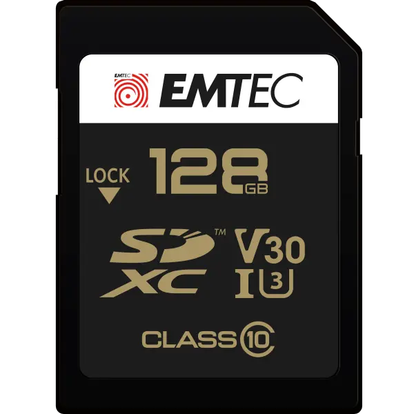 Card Memorie SDXC Emtec SpeedIn Pro, 128Gb, Clasa 10 / UHS-1 U3 ECMSD128GXC10SP
