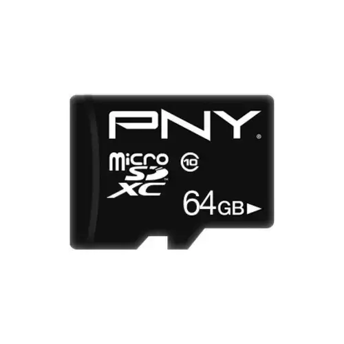 Card PNY TECH microSDXC Performance Plus 64GB Class 10