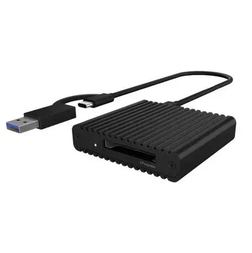 Card reader IcyBox IB-CR404-C31, CFexpress, USB/USB-C (Negru)