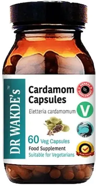 Cardamom, 60 capsule, Dr Wakde's