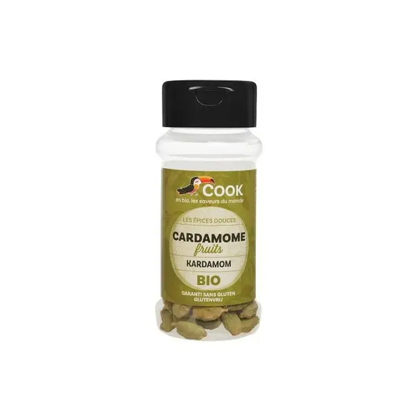 Cardamom intreg bio 25g Cook