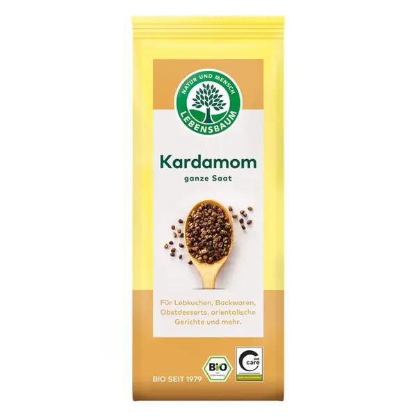 Cardamom seminte intregi, eco - 50 g
