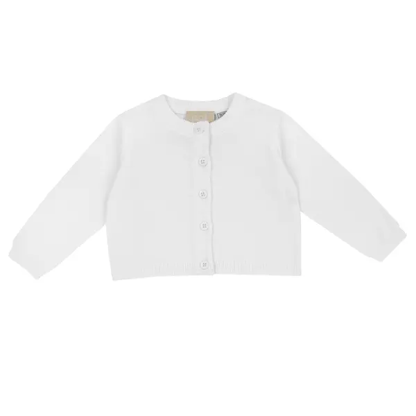 Cardigan copii Chicco tricotat, Alb 2, 05761-66MFCO