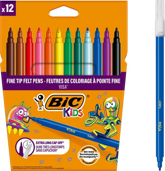 Carioca Bic Visa 12 cul - engros