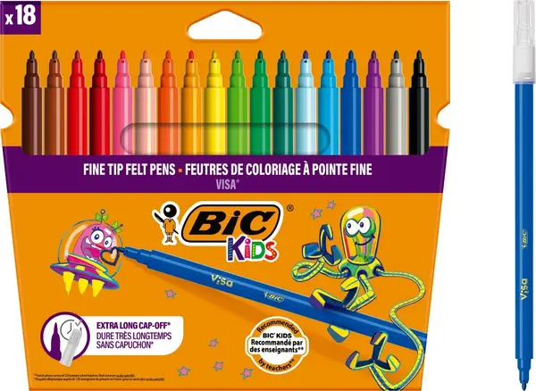 Carioca Bic Visa 18 cul - engros
